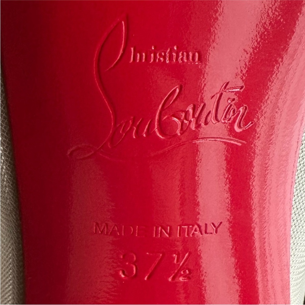 Christian Louboutin Marikat Mirror
accent mesh booties RETAIL 1,195 - Picture 10 of 10